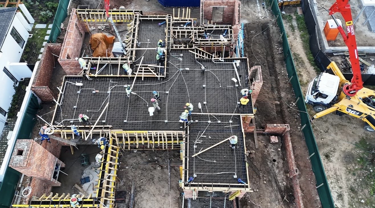 New structure construction