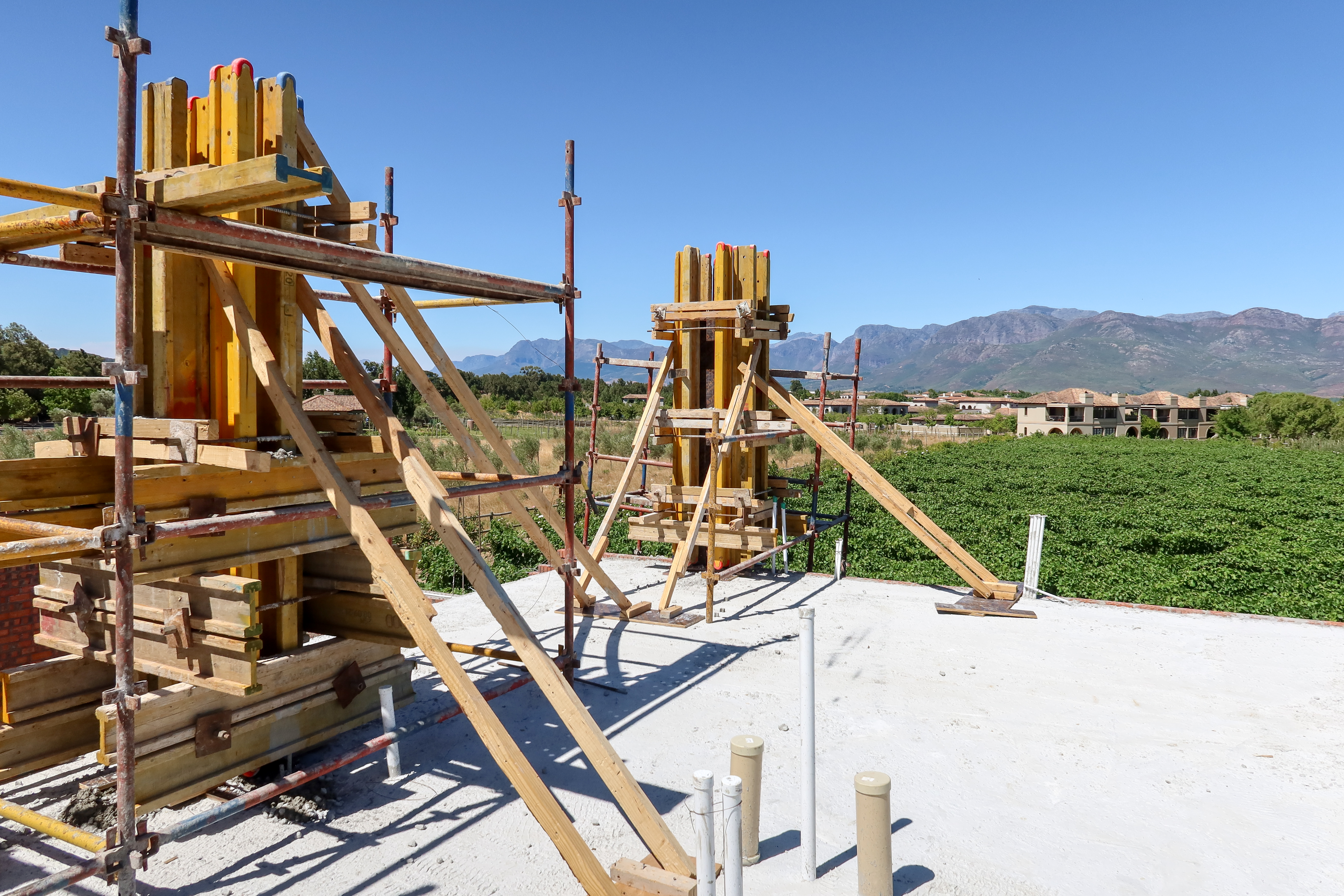 New structure construction project by MS International